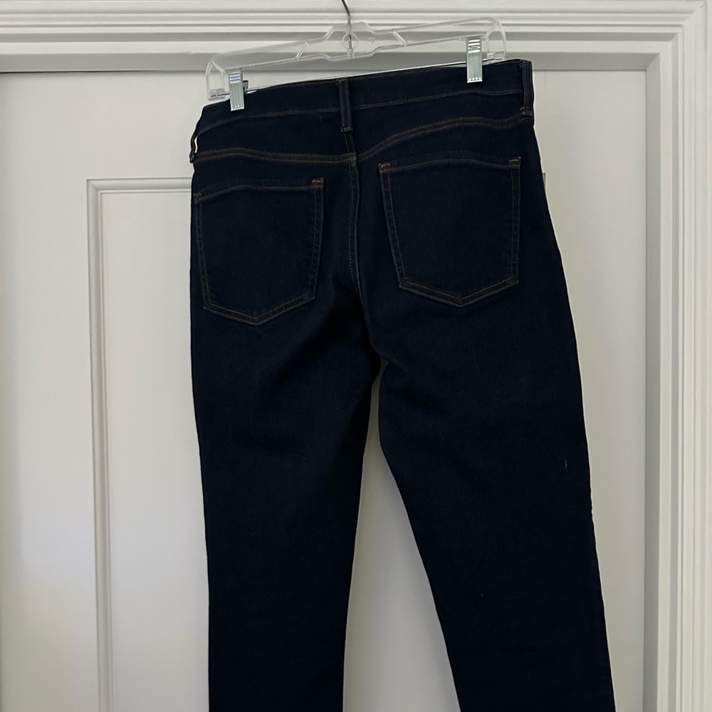 Banana Republic Factory High Rise Slim Jean Banana Republic Jeans Dark Rinse - Picture 6 of 10